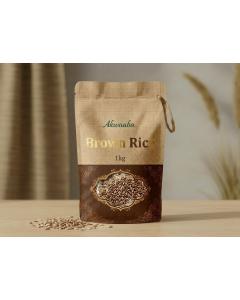 Akwaaba Organic Brown Rice 1kg