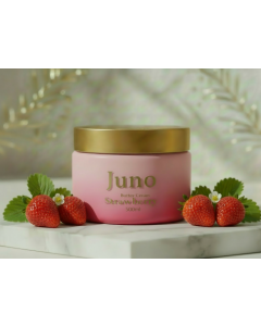 Juno Body Butter Cream - Shea Strawberry 500ML