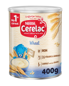 Nestle Cerelac Infant Cereals With Iron + Wheat